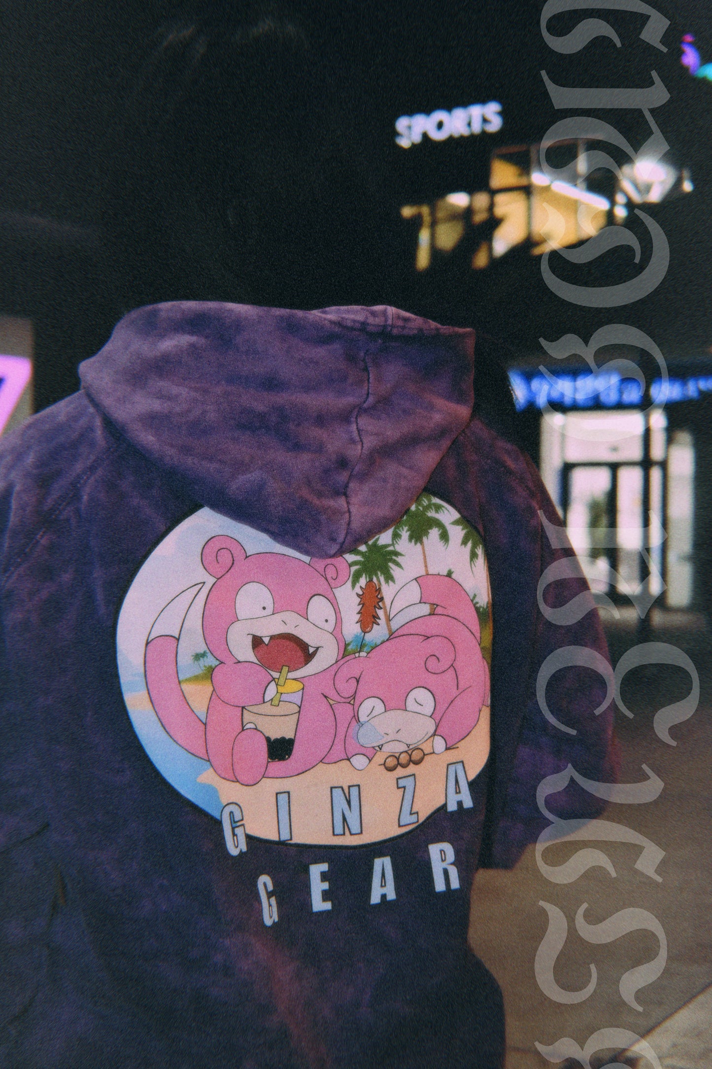 SLOWPOK-E VINTAGE ANIME HOODIE