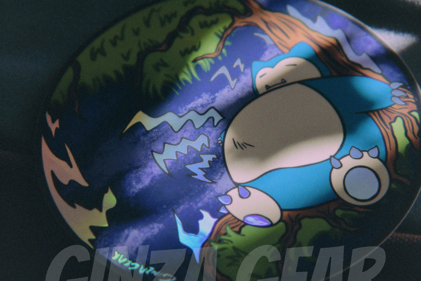 SNORE SPOT HOLOGRAPHIC STICKER/DECAL ANIME