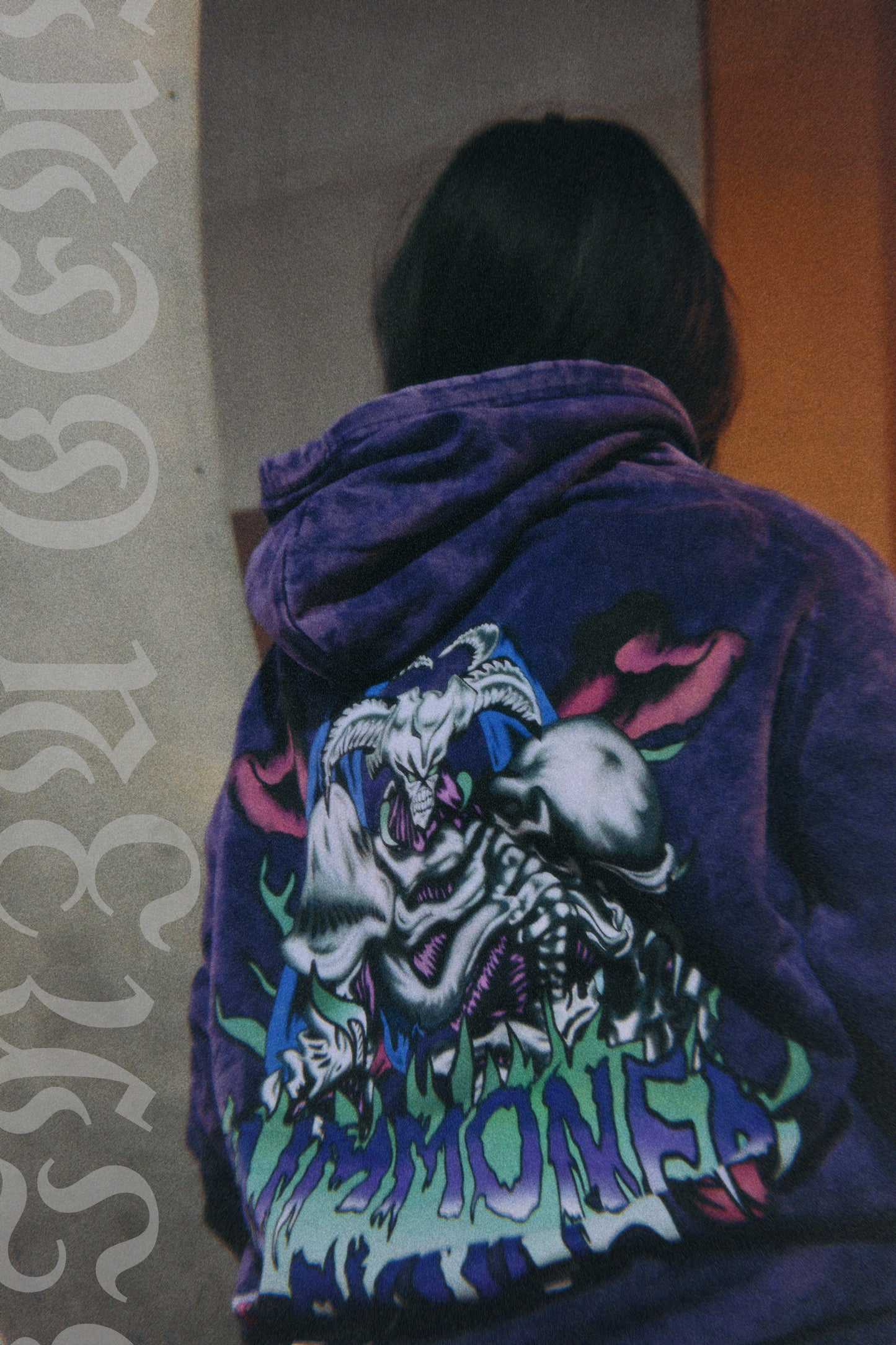 SUMMONED SKULL VINTAGE ANIME HOODIE