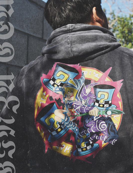 DARK MAGIC YUGIOH VINTAGE ANIME HOODIE