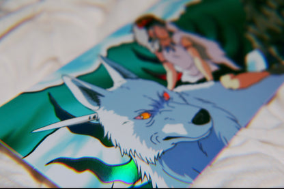 GHIBLI MONONOKE SPOT HOLOGRAPHIC STICKER/DECAL ANIME