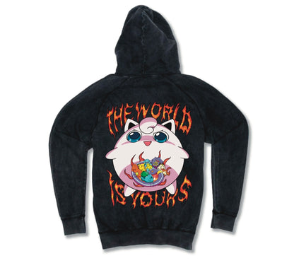 JIGGLE WORLD VINTAGE ANIME HOODIE