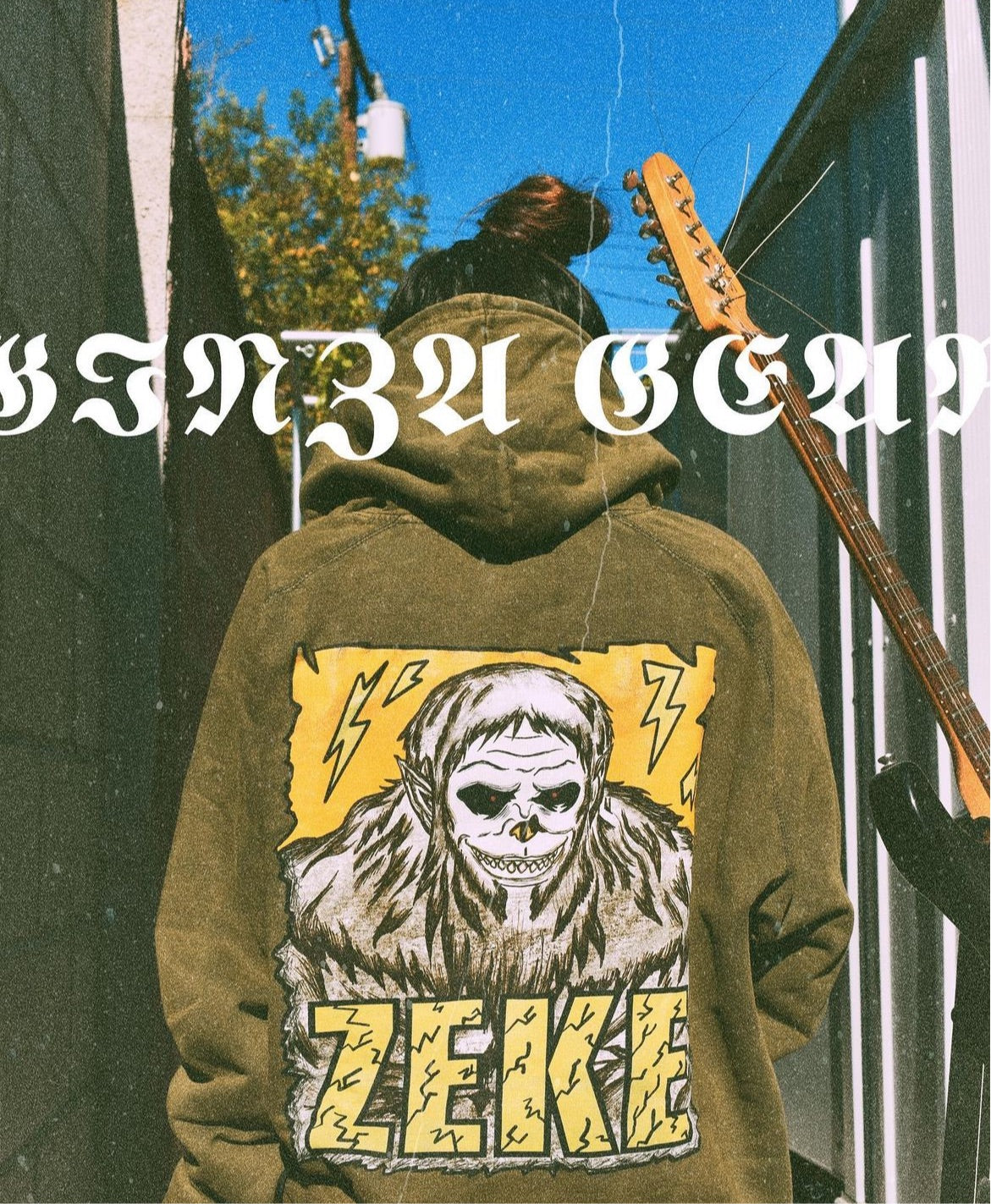 ZEKE VINTAGE ANIME HOODIE