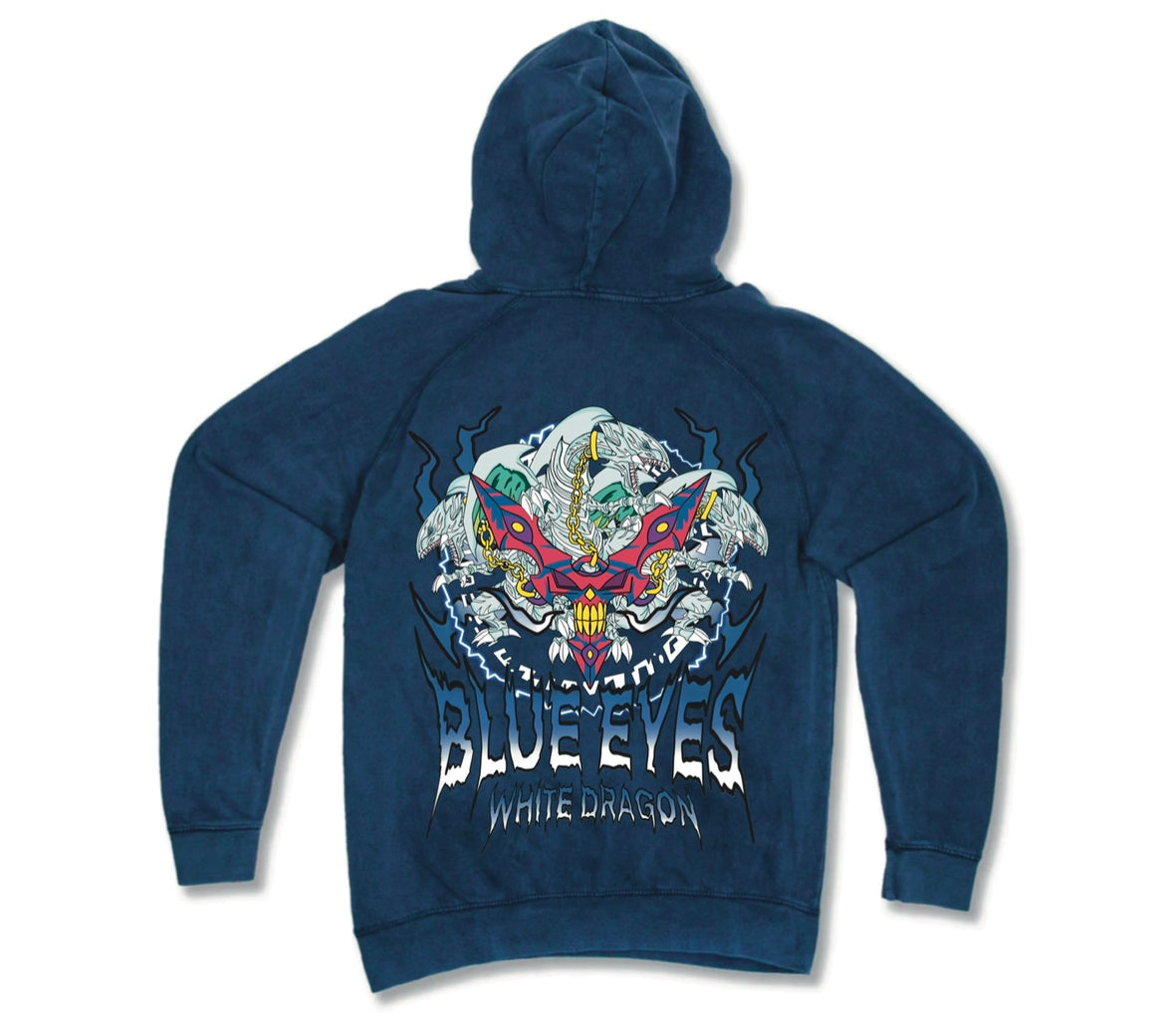 BLUE EYES VINTAGE ANIME HOODIE