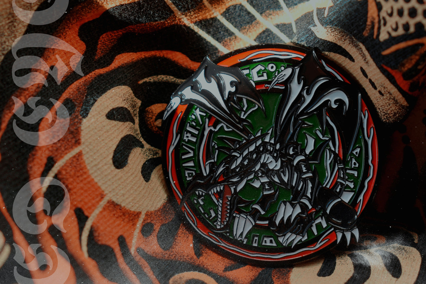 RED EYES ENAMEL PIN