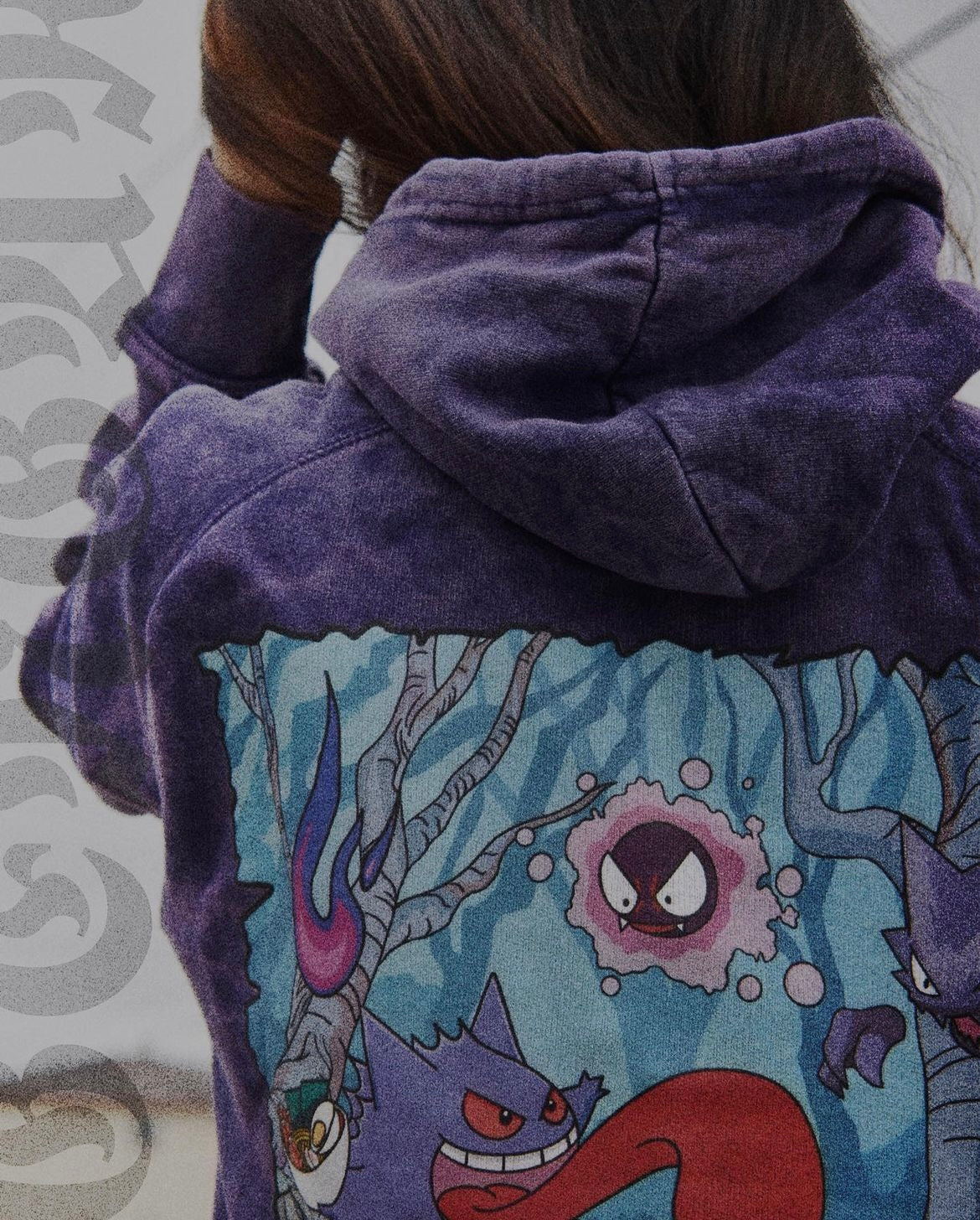 GHOST VINTAGE ANIME HOODIE