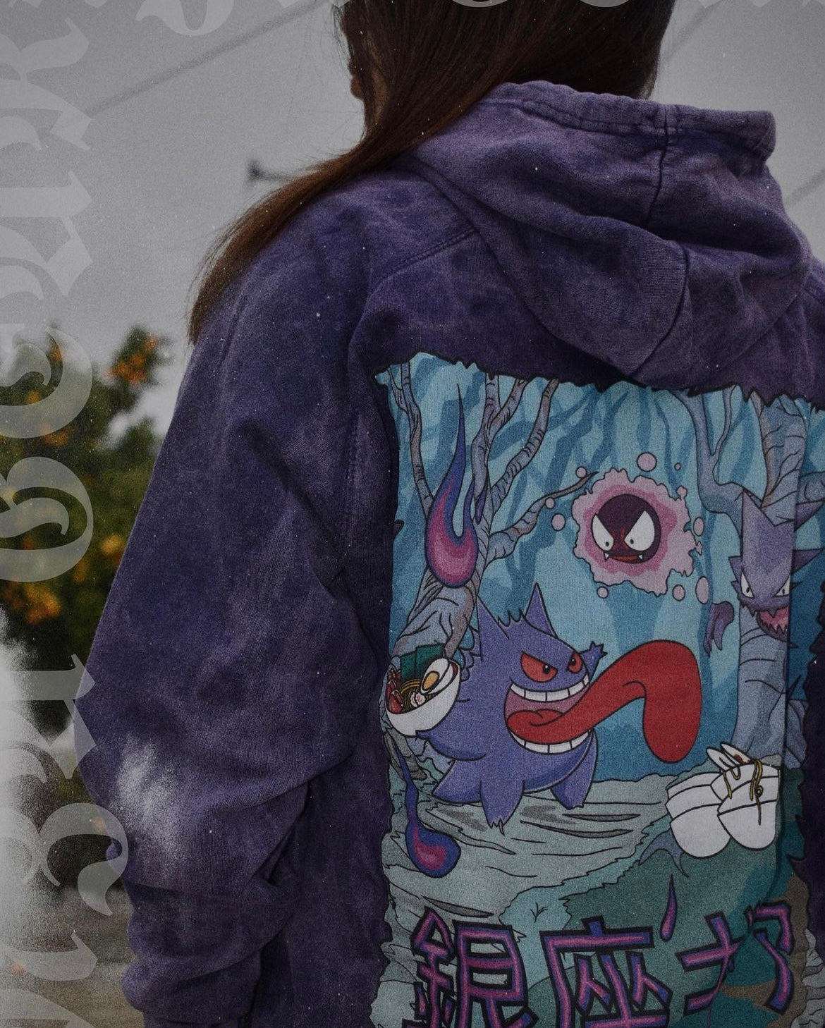 GHOST VINTAGE ANIME HOODIE