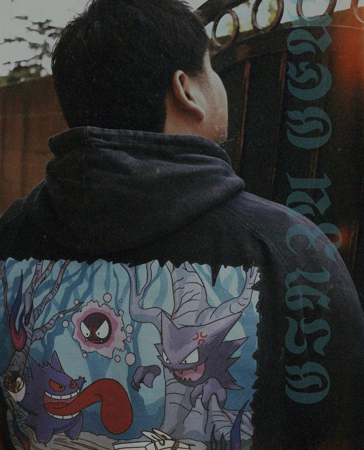 GHOST VINTAGE ANIME HOODIE